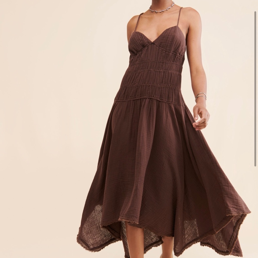 Verbena midi dress free people